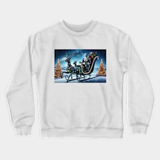 Cyborg Santa Crewneck Sweatshirt